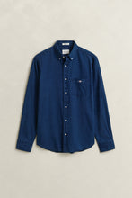 Load image into Gallery viewer, Gant Oxford Indigo Shirt Dark Indigo