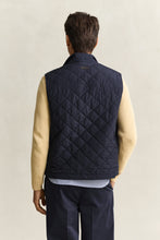 Load image into Gallery viewer, Gant Quilted Gilet Navy