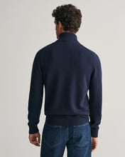 Load image into Gallery viewer, Gant Cotton Knit Half Zip Sweater Navy