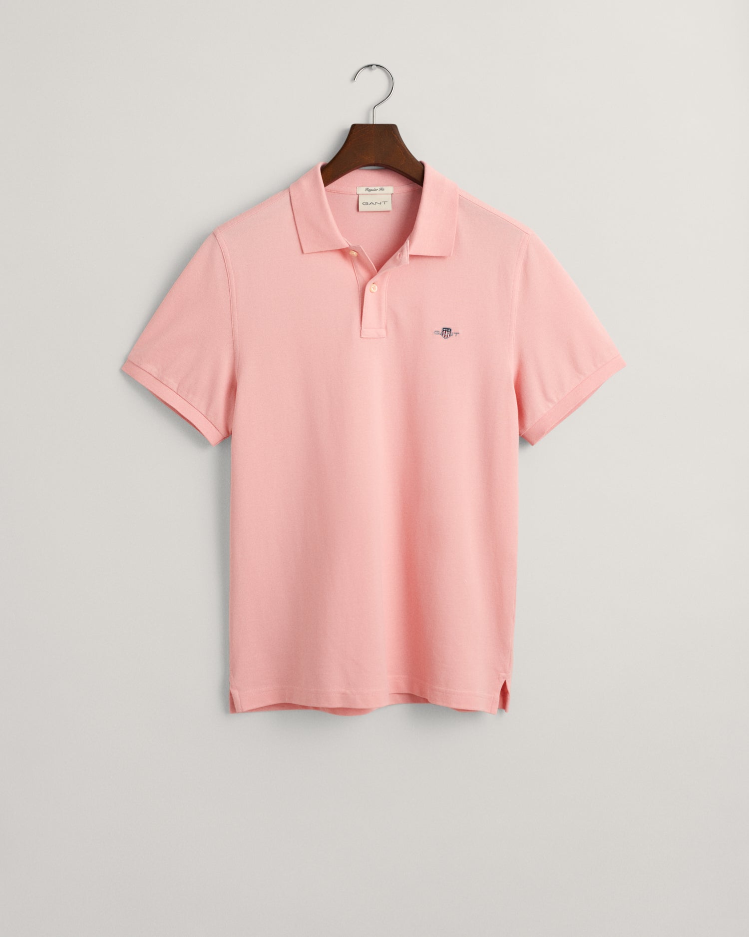 Pink gant polo shirt hotsell