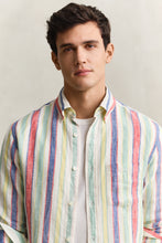 Load image into Gallery viewer, Gant Striped Linen Shirt Multicolour