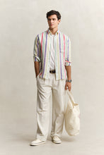 Load image into Gallery viewer, Gant Striped Linen Shirt Multicolour