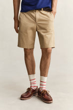 Load image into Gallery viewer, Gant Classic Chino Shorts Dark Khaki