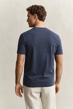Load image into Gallery viewer, Gant Washed Slub T-Shirt Evening Blue