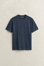 Load image into Gallery viewer, Gant Washed Slub T-Shirt Evening Blue