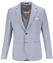 Load image into Gallery viewer, Guide London Patterned Jersey Jacket Blue