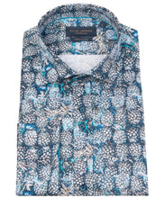 Load image into Gallery viewer, Guide London Pineapple Print Shirt Blue