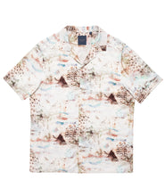 Load image into Gallery viewer, Guide London Summer Breeze Short Sleeve Shirt Tan