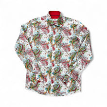 Load image into Gallery viewer, Claudio Lugli Paisley Bird and Butterfly Shirt