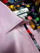 Load image into Gallery viewer, Claudio Lugli Vinyl Trim Shirt Pink