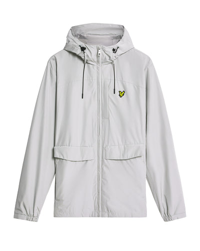 Lyle and Scott Lightweight Zip Through Hooded Jacket Grey