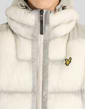 Load image into Gallery viewer, Lyle and Scott Translucent Puffer Jacket Putty