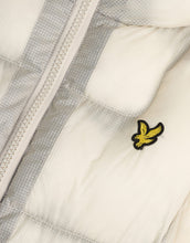 Load image into Gallery viewer, Lyle and Scott Translucent Puffer Jacket Putty