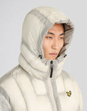 Load image into Gallery viewer, Lyle and Scott Translucent Puffer Jacket Putty