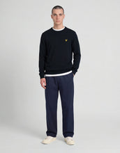 Load image into Gallery viewer, Lyle and Scott Archive Crew Neck Jumper Navy