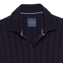 Load image into Gallery viewer, Guide London Stripe Pattern Knitted Polo Top