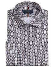 Load image into Gallery viewer, Guide London Repeat Floral Print Shirt Tan