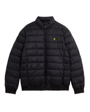 Load image into Gallery viewer, Lyle and Scott Funnel Neck Puffer Jacket Black
