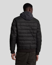 Load image into Gallery viewer, Lyle and Scott Funnel Neck Puffer Jacket Black