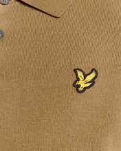 Load image into Gallery viewer, Lyle and Scott Cotton Merino Polo Knit Tigers Eye