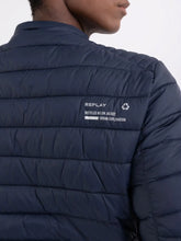Load image into Gallery viewer, Replay Recycled Nylon Jacket Dark Navy