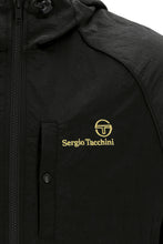 Load image into Gallery viewer, Sergio Tacchini Maldini Hooded Jacket Black