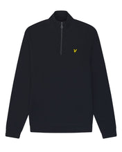 Load image into Gallery viewer, Lyle and Scott Quarter Zip Sweatshirt Navy