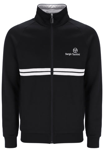 Sergio Tacchini New Dallas Track Top Black White