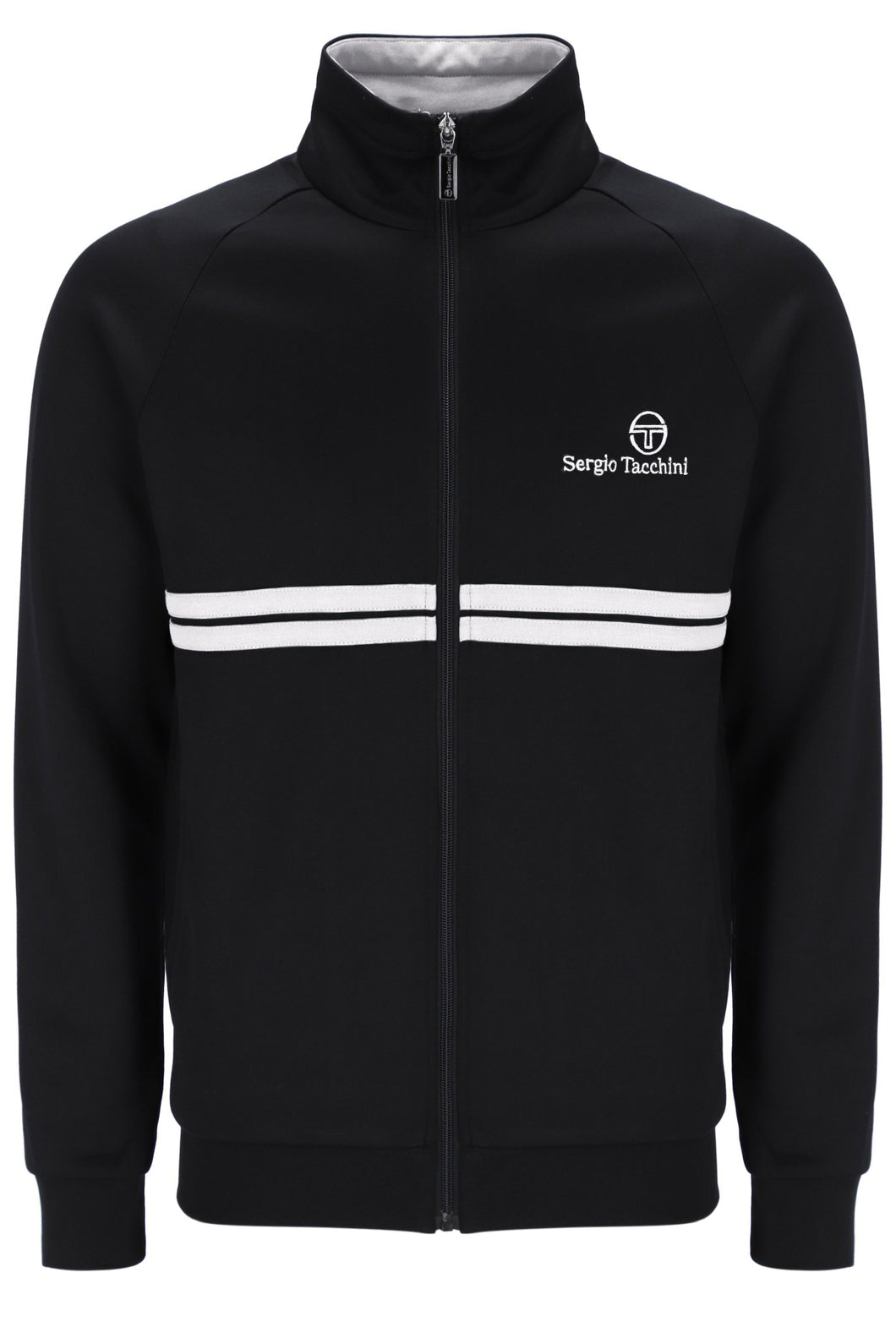Sergio Tacchini New Dallas Track Top Black White