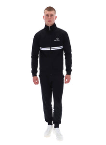 Sergio Tacchini New Dallas Track Top Black White