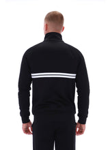 Load image into Gallery viewer, Sergio Tacchini New Dallas Track Top Black White