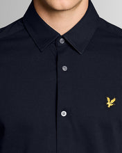 Load image into Gallery viewer, Lyle and Scott Pique Jersey Shirt Dark Navy