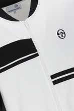 Load image into Gallery viewer, Sergio Tacchini Dallarindo Track Top Gardenia Black