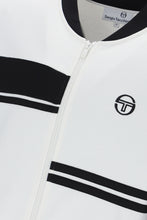 Load image into Gallery viewer, Sergio Tacchini Dallarindo Track Top Gardenia Black