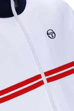 Load image into Gallery viewer, Sergio Tacchini Dallas Track Top White Maritime