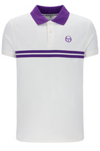 Load image into Gallery viewer, Sergio Tacchini Supermac Polo Shirt Gardenia Pansy