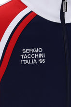 Load image into Gallery viewer, Sergio Tacchini Ghibli Davis Track Top Maritime Blue