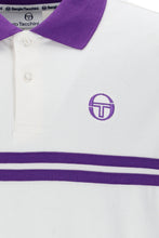 Load image into Gallery viewer, Sergio Tacchini Supermac Polo Shirt Gardenia Pansy