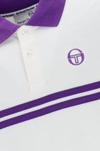 Load image into Gallery viewer, Sergio Tacchini Supermac Polo Shirt Gardenia Pansy