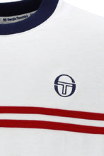 Load image into Gallery viewer, Sergio Tacchini Supermac T-Shirt White Maritime