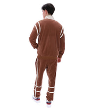 Load image into Gallery viewer, Fila Gabriele Contrast Panel Track Top Cappucino