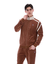 Load image into Gallery viewer, Fila Gabriele Contrast Panel Track Top Cappucino