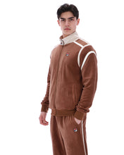 Load image into Gallery viewer, Fila Gabriele Contrast Panel Track Top Cappucino