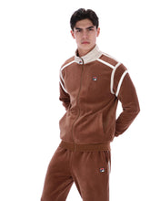 Load image into Gallery viewer, Fila Gabriele Contrast Panel Track Top Cappucino