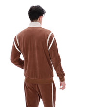 Load image into Gallery viewer, Fila Gabriele Contrast Panel Track Top Cappucino