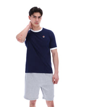 Load image into Gallery viewer, Fila Marconi T-Shirt Navy