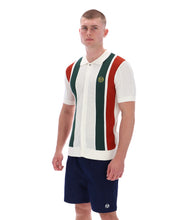 Load image into Gallery viewer, Sergio Tacchini Montell Knit Polo Shirt Gardenia