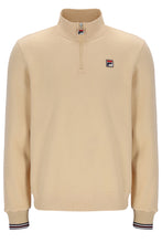 Load image into Gallery viewer, Fila Ramy Quarter Zip Sweatshirt Classic Beige