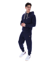 Load image into Gallery viewer, Fila Tenconi Zip Thru Hoody Sweatshirt Navy