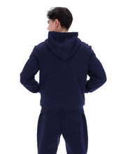 Load image into Gallery viewer, Fila Tenconi Zip Thru Hoody Sweatshirt Navy
